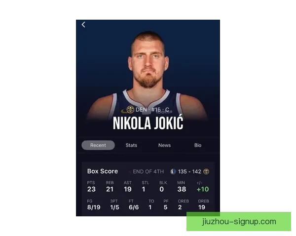 穆雷砍下赛季新高53分9记三分 约基奇23+21+19三双助掘金险胜独行侠